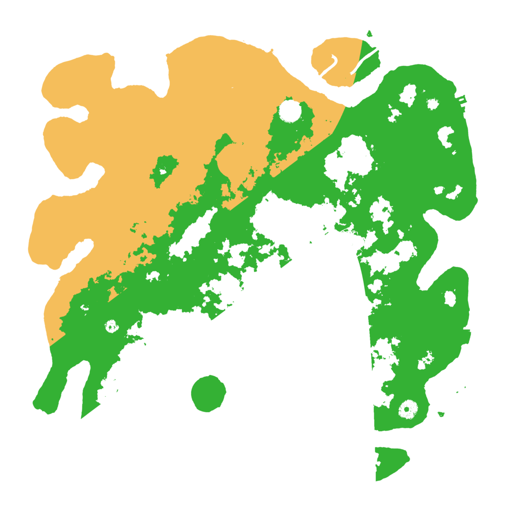 Biome Rust Map: Procedural Map, Size: 4100, Seed: 809