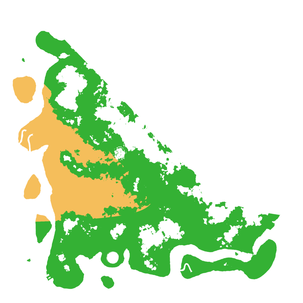 Biome Rust Map: Procedural Map, Size: 4500, Seed: 99221188
