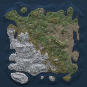 Thumbnail Rust Map: Procedural Map, Size: 4250, Seed: 1789299913, 18 Monuments