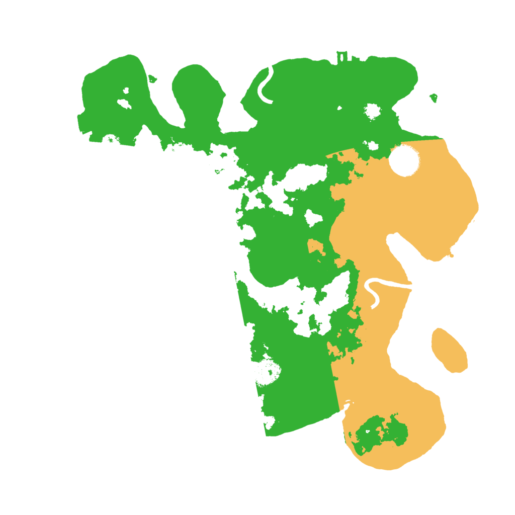 Biome Rust Map: Procedural Map, Size: 3000, Seed: 1759754458