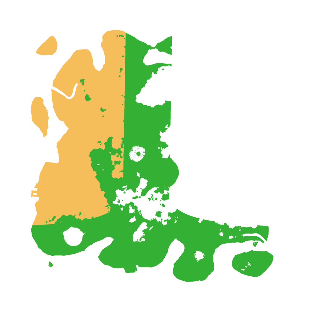 Biome Rust Map: Procedural Map, Size: 3000, Seed: 380323631