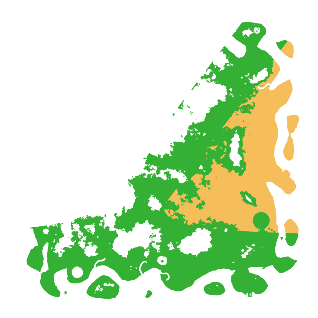 Biome Rust Map: Procedural Map, Size: 5000, Seed: 653331067