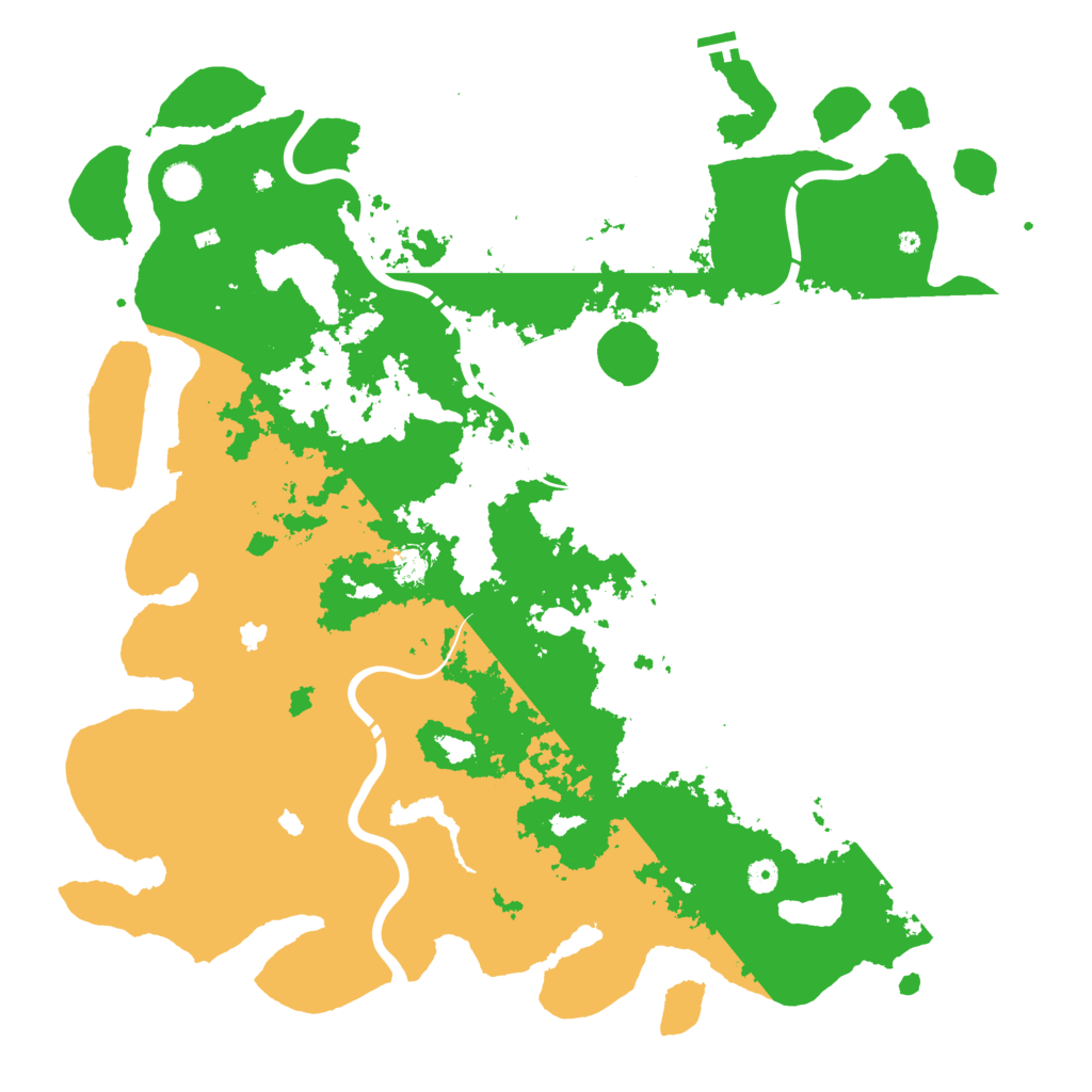 Biome Rust Map: Procedural Map, Size: 5000, Seed: 67382971