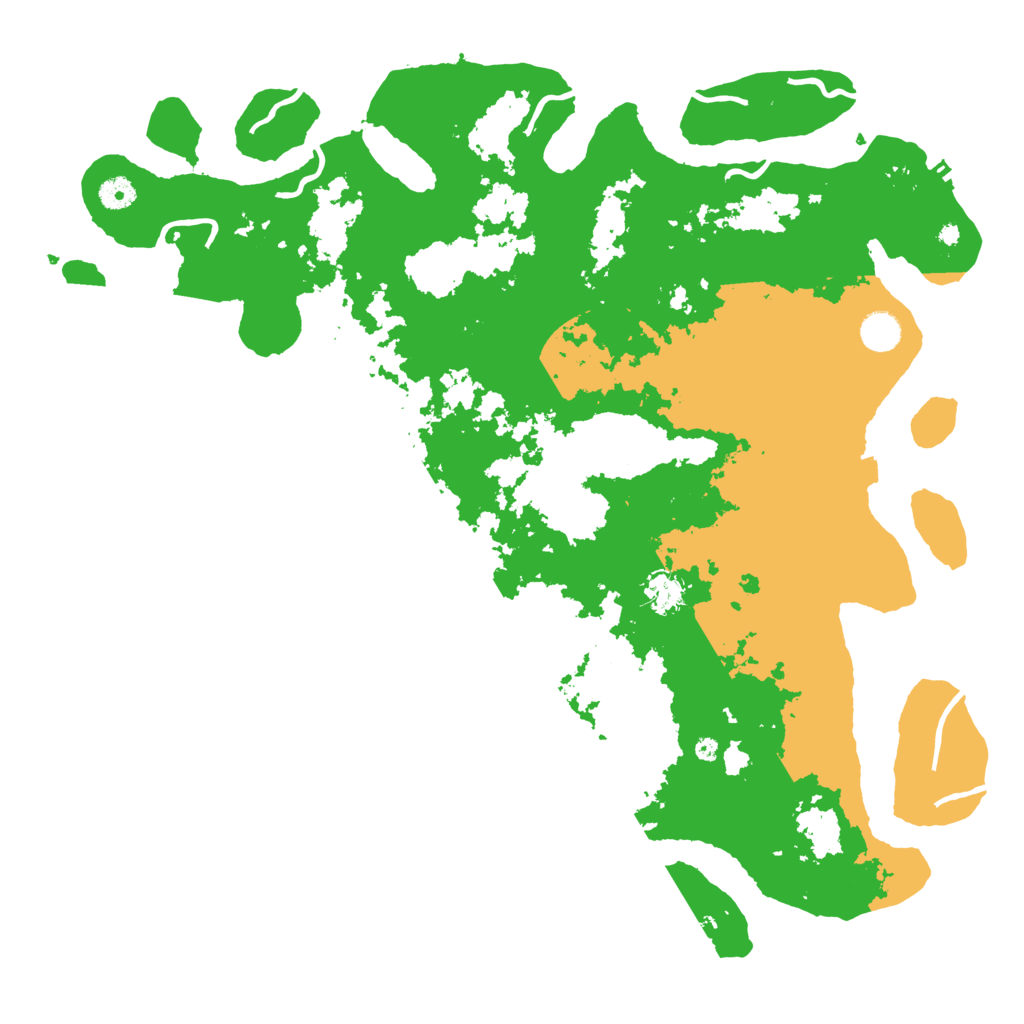Biome Rust Map: Procedural Map, Size: 4500, Seed: 831963250