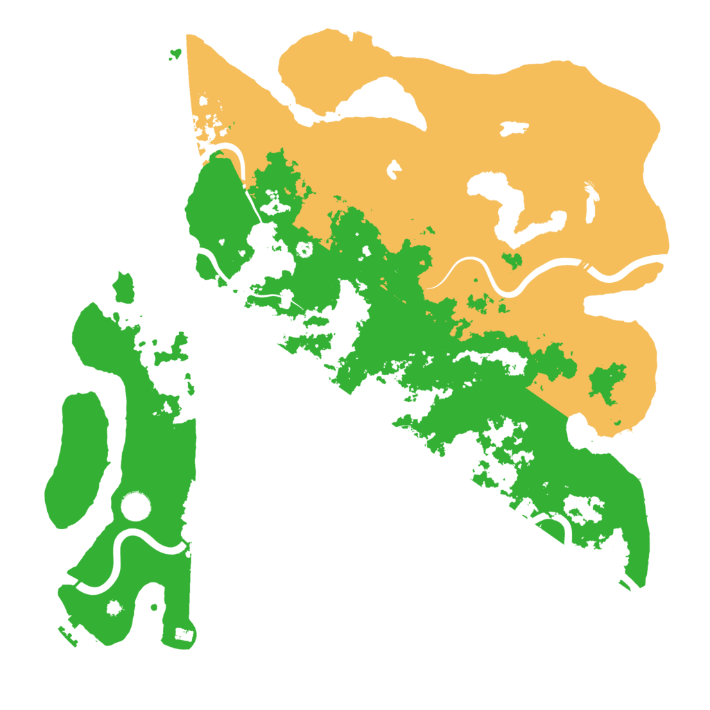 Biome Rust Map: Procedural Map, Size: 4250, Seed: 724704008