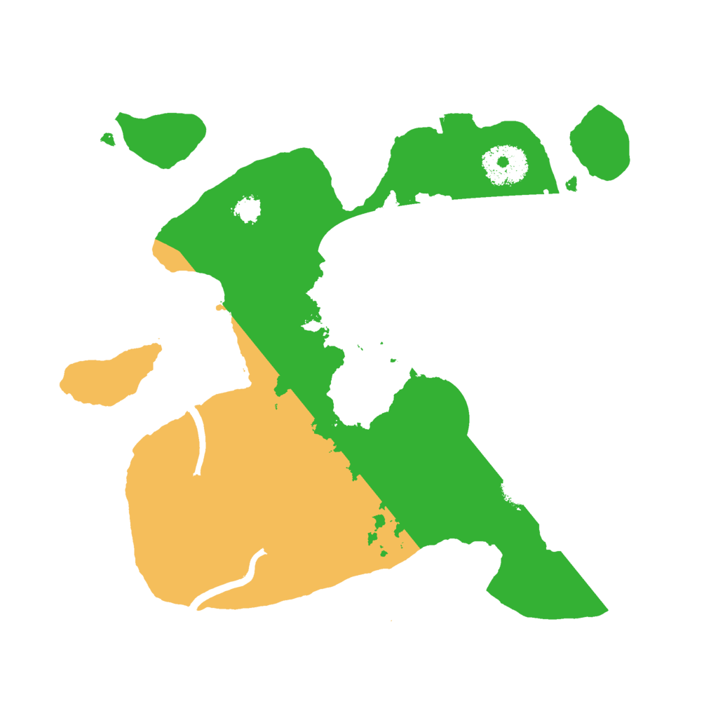 Biome Rust Map: Procedural Map, Size: 2550, Seed: 1337