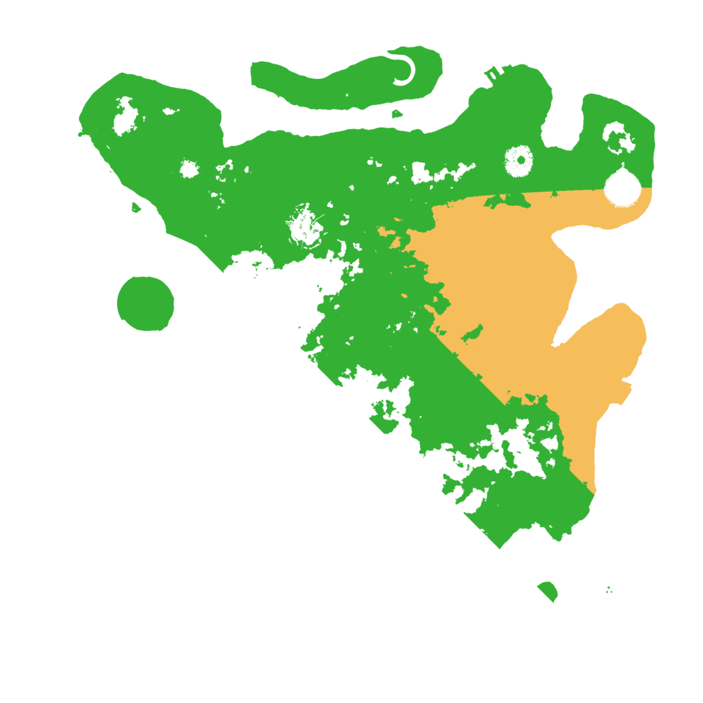 Biome Rust Map: Procedural Map, Size: 3500, Seed: 2131002367