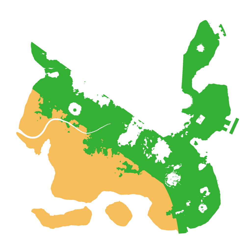 Biome Rust Map: Procedural Map, Size: 3000, Seed: 274045317