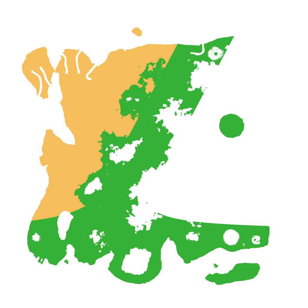 Biome Rust Map: Procedural Map, Size: 3500, Seed: 1808387844