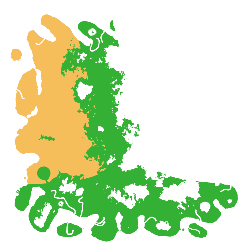 Biome Rust Map: Procedural Map, Size: 5000, Seed: 1074311854
