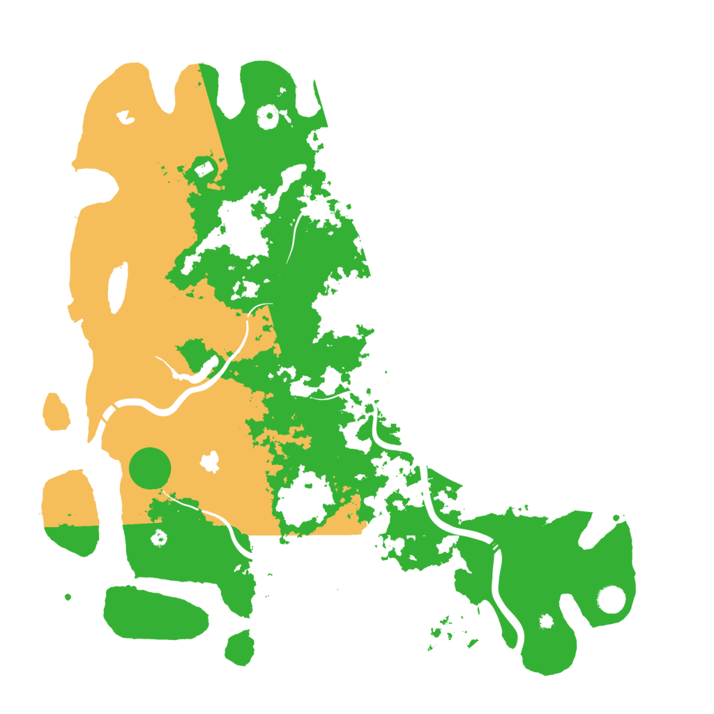 Biome Rust Map: Procedural Map, Size: 4500, Seed: 5042024