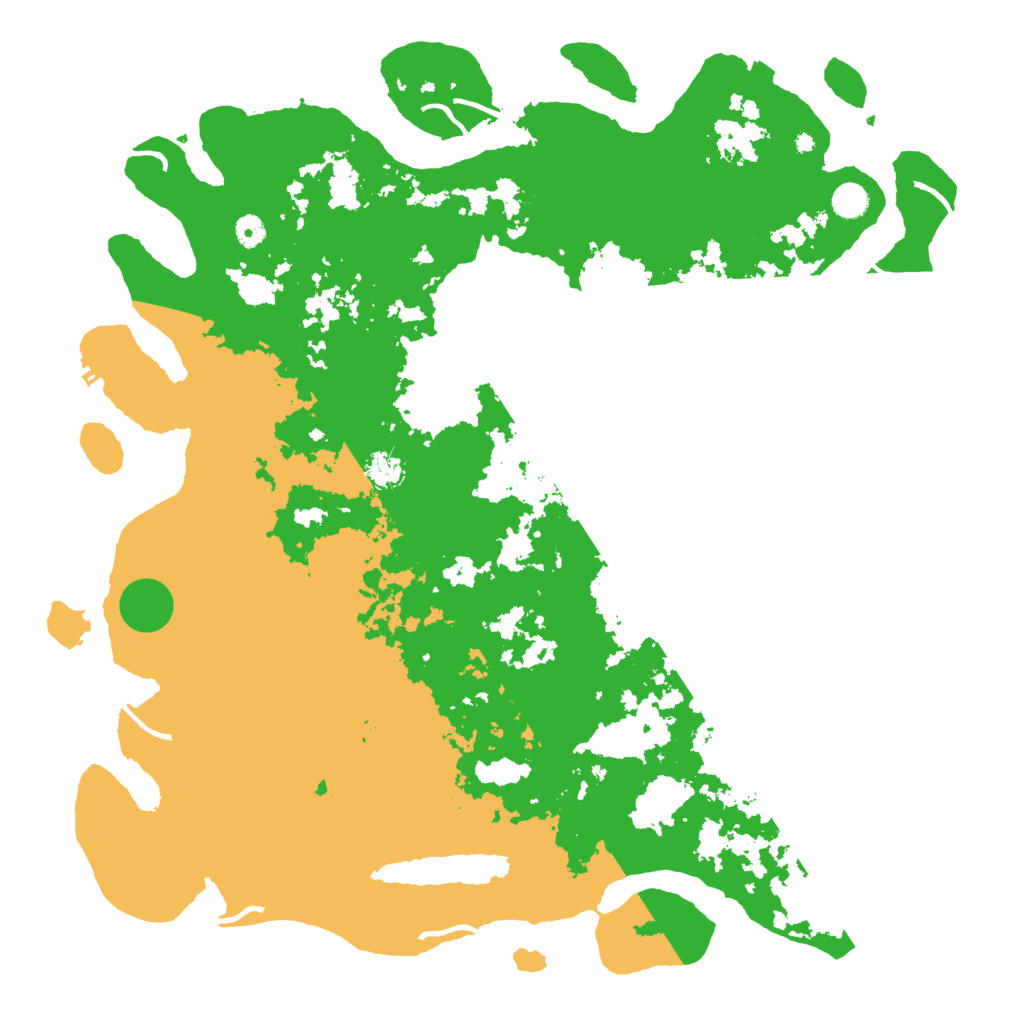 Biome Rust Map: Procedural Map, Size: 5000, Seed: 1181499140