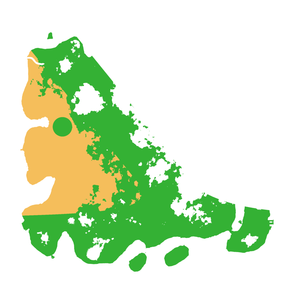 Biome Rust Map: Procedural Map, Size: 4000, Seed: 1665142766