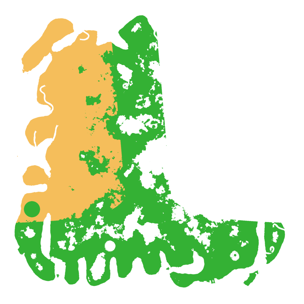 Biome Rust Map: Procedural Map, Size: 5000, Seed: 4206988