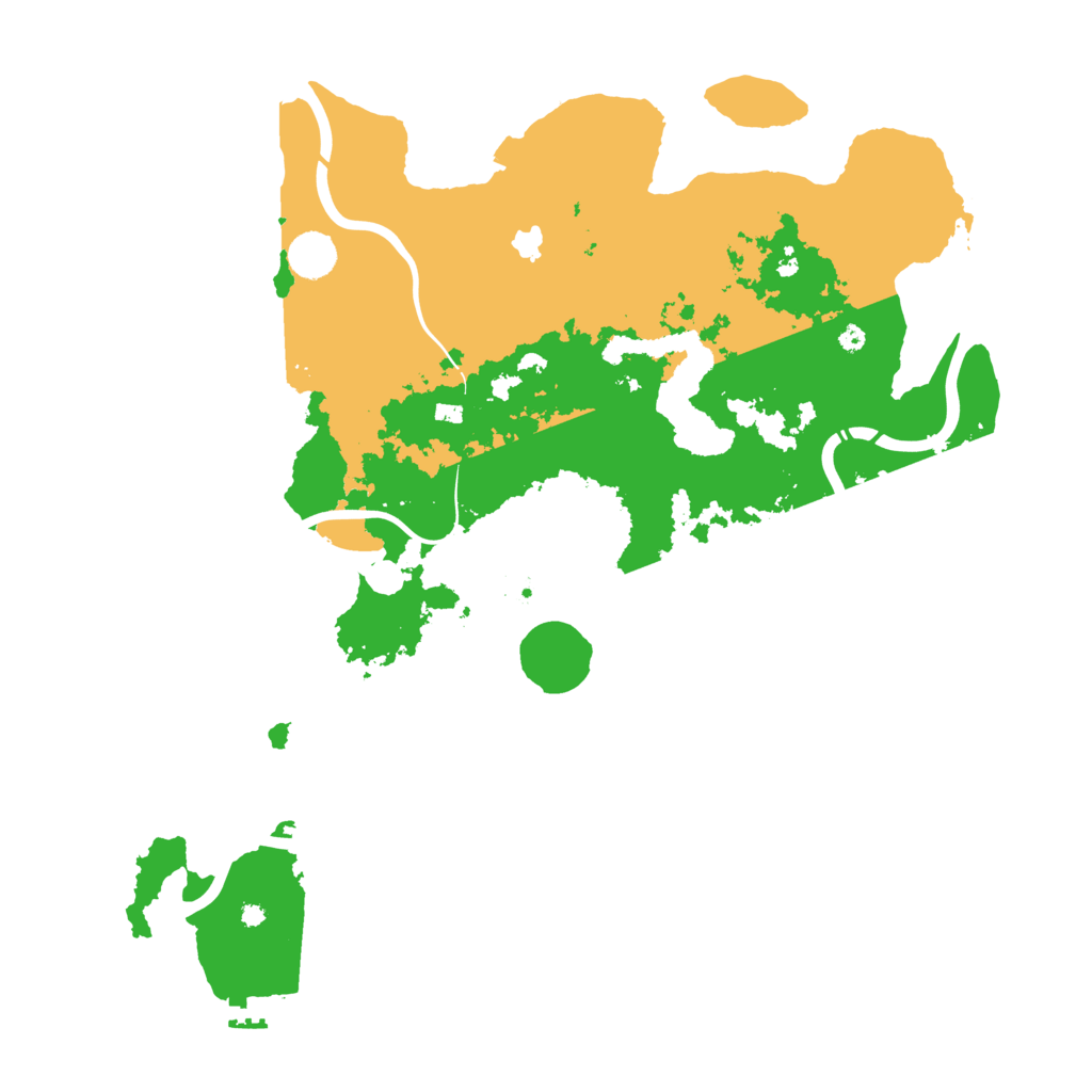 Biome Rust Map: Procedural Map, Size: 4250, Seed: 549462970