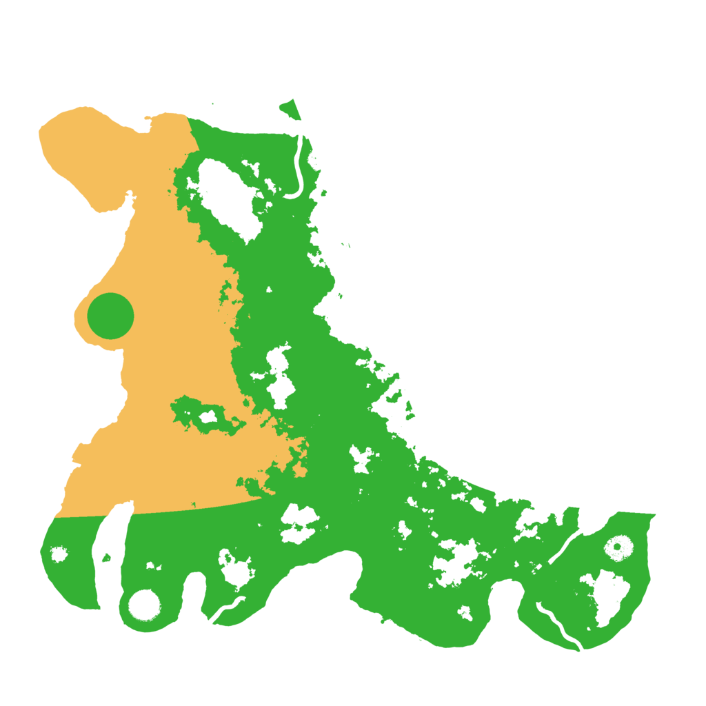 Biome Rust Map: Procedural Map, Size: 4000, Seed: 252730961