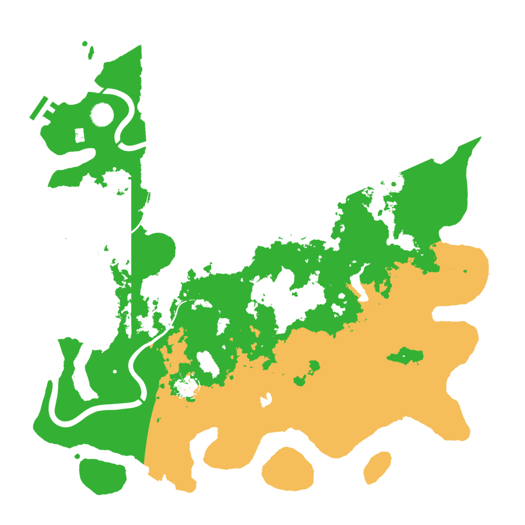 Biome Rust Map: Procedural Map, Size: 4000, Seed: 1458315230