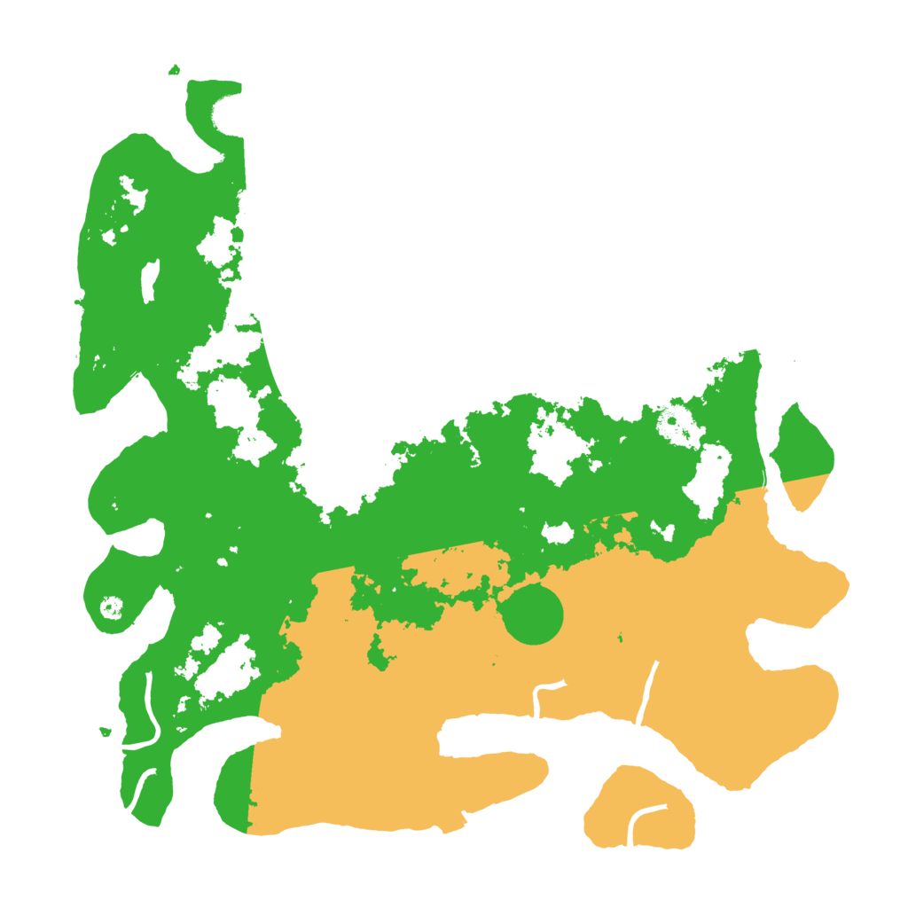 Biome Rust Map: Procedural Map, Size: 4000, Seed: 1600208084