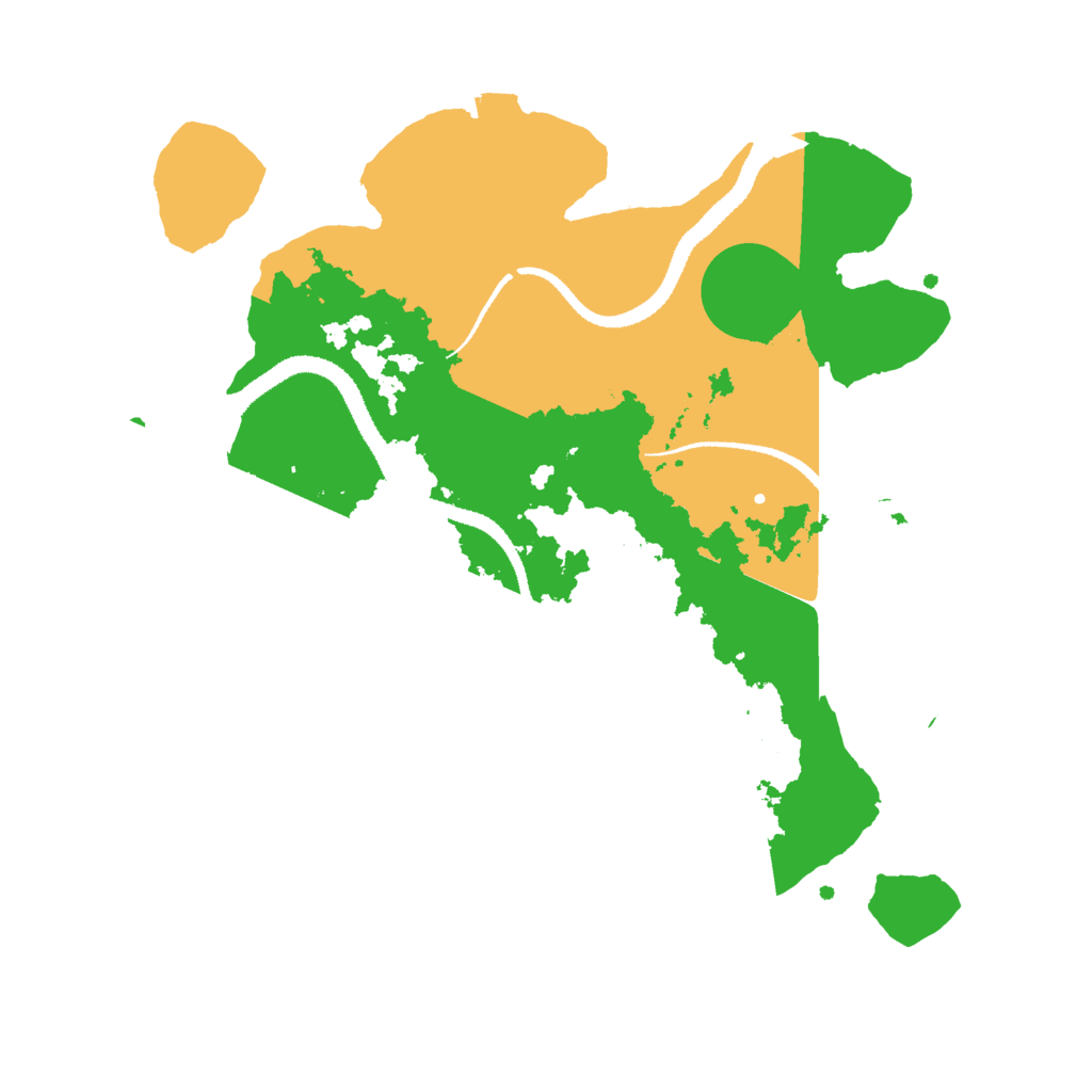 Biome Rust Map: Procedural Map, Size: 3000, Seed: 240767879