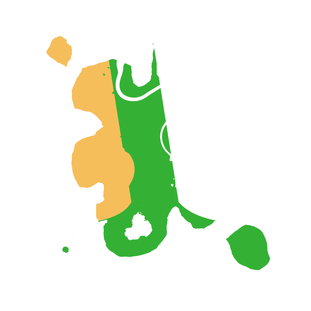 Biome Rust Map: Procedural Map, Size: 2000, Seed: 10248