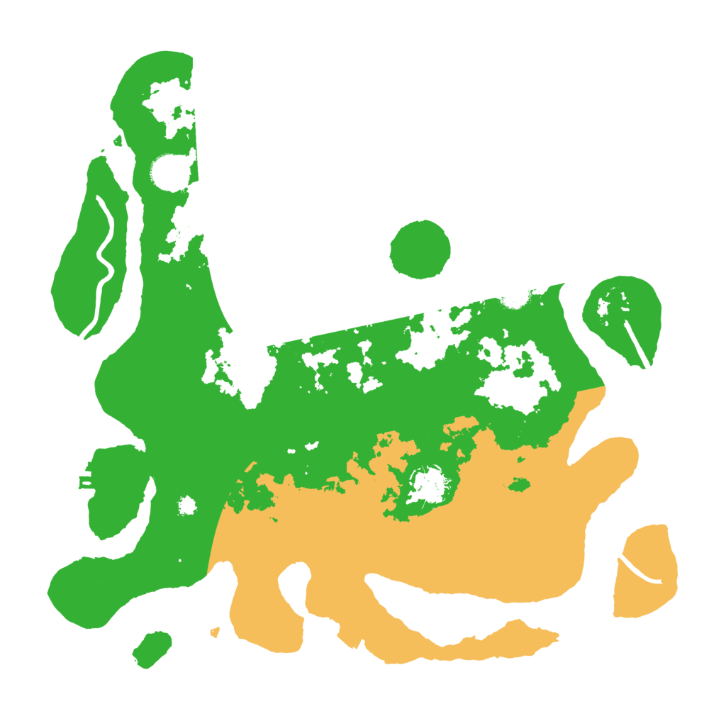 Biome Rust Map: Procedural Map, Size: 3500, Seed: 1035673344