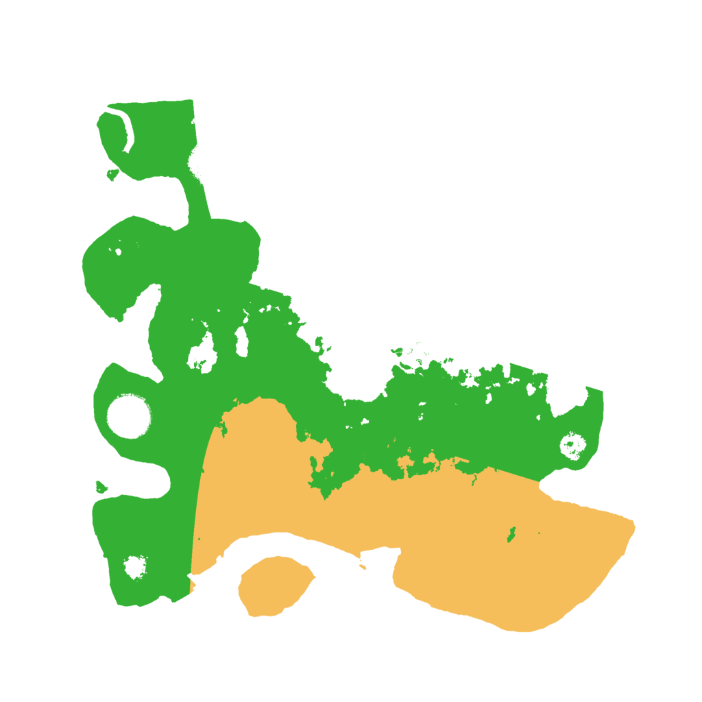 Biome Rust Map: Procedural Map, Size: 2824, Seed: 13825