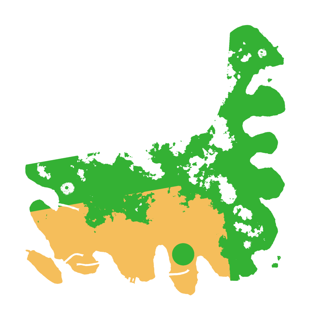 Biome Rust Map: Procedural Map, Size: 3750, Seed: 431969561