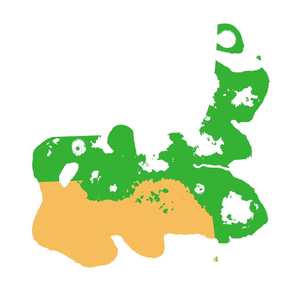 Biome Rust Map: Procedural Map, Size: 3000, Seed: 465492983