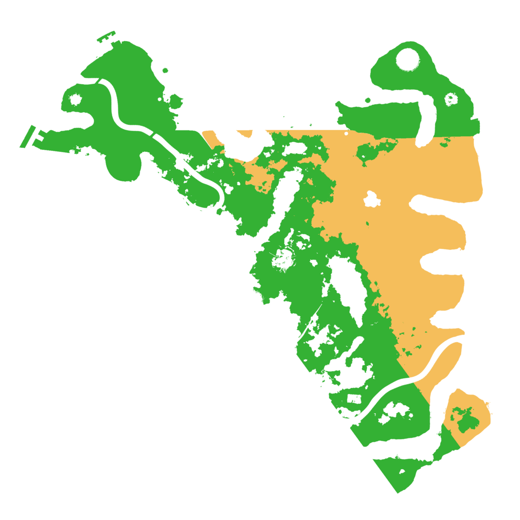 Biome Rust Map: Procedural Map, Size: 4000, Seed: 447659009