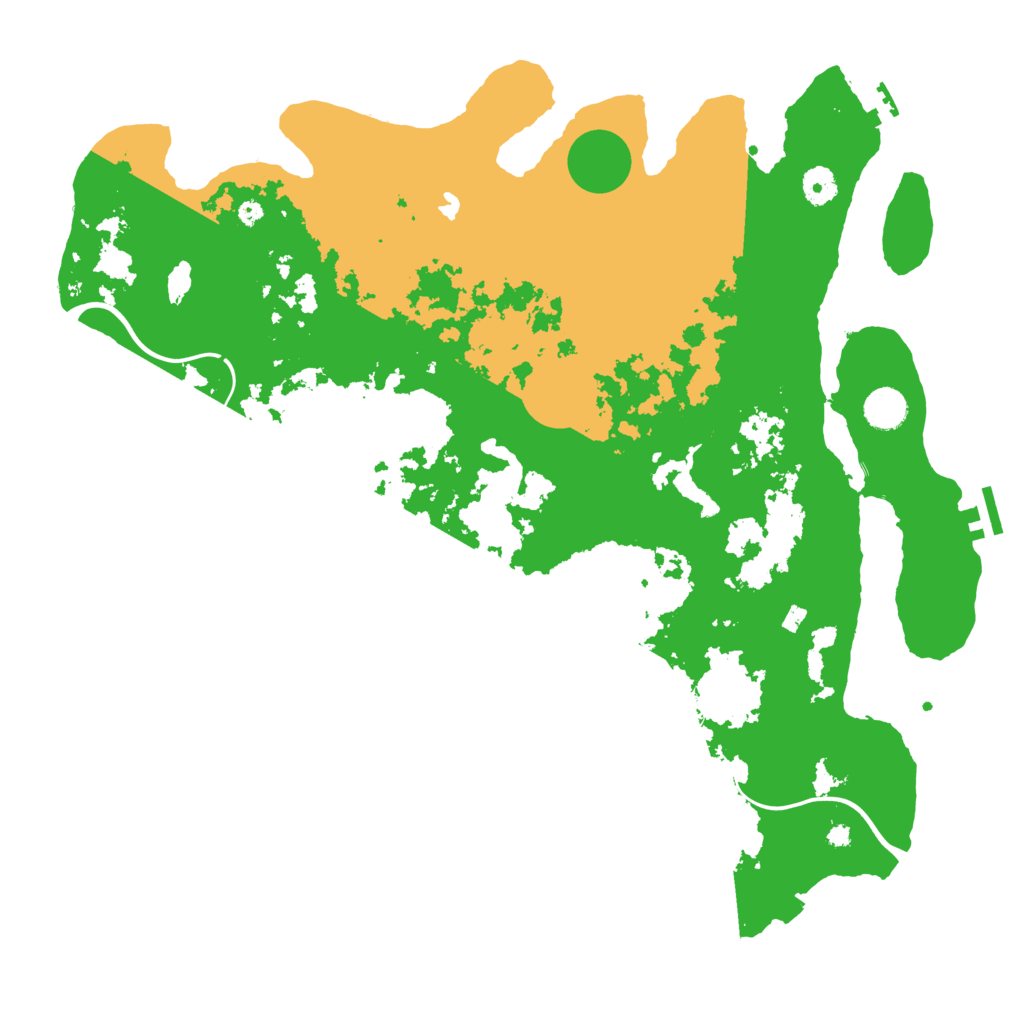 Biome Rust Map: Procedural Map, Size: 4250, Seed: 26712584