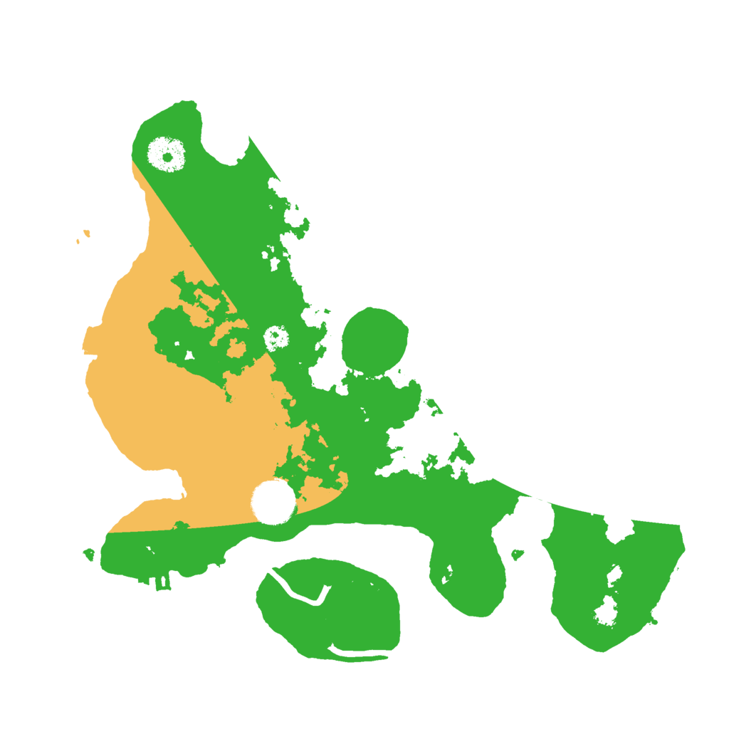 Biome Rust Map: Procedural Map, Size: 3000, Seed: 2980635