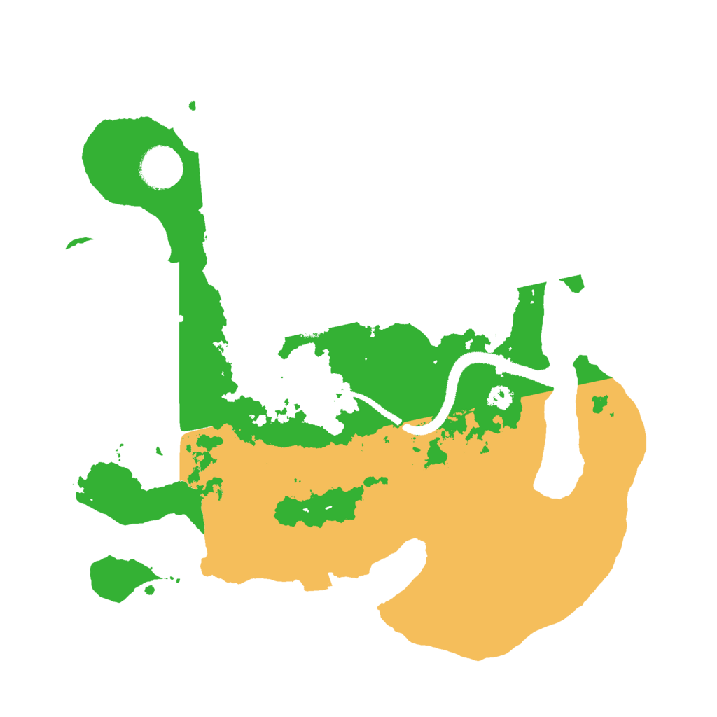 Biome Rust Map: Procedural Map, Size: 3000, Seed: 24011808