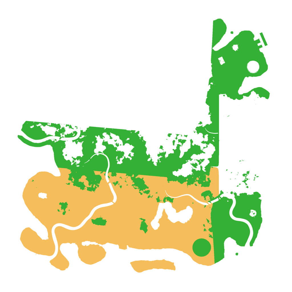 Biome Rust Map: Procedural Map, Size: 4250, Seed: 115742