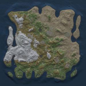 Thumbnail Rust Map: Procedural Map, Size: 4250, Seed: 1339676590, 19 Monuments