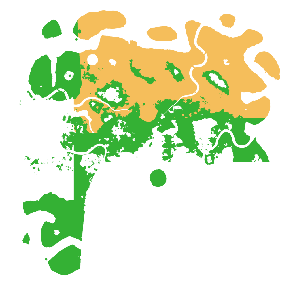 Biome Rust Map: Procedural Map, Size: 4800, Seed: 442024
