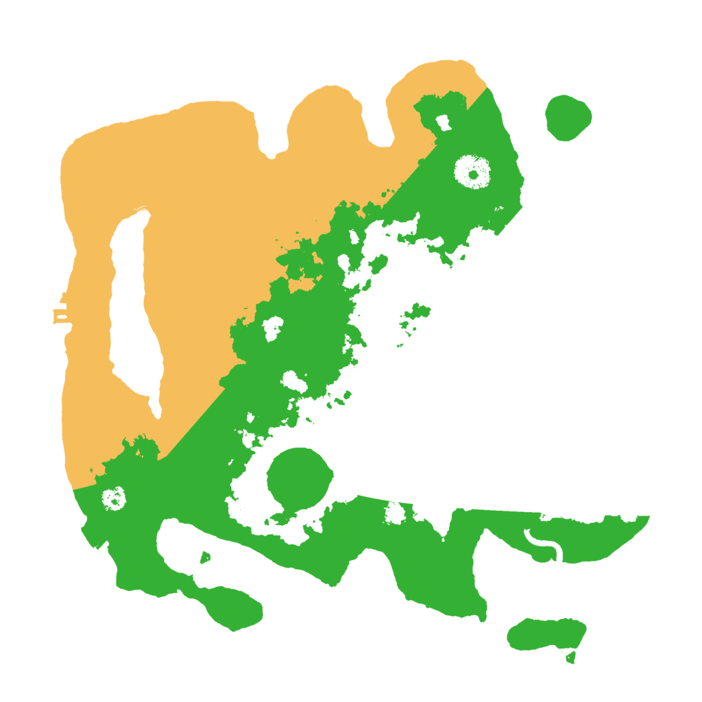 Biome Rust Map: Procedural Map, Size: 3000, Seed: 16900