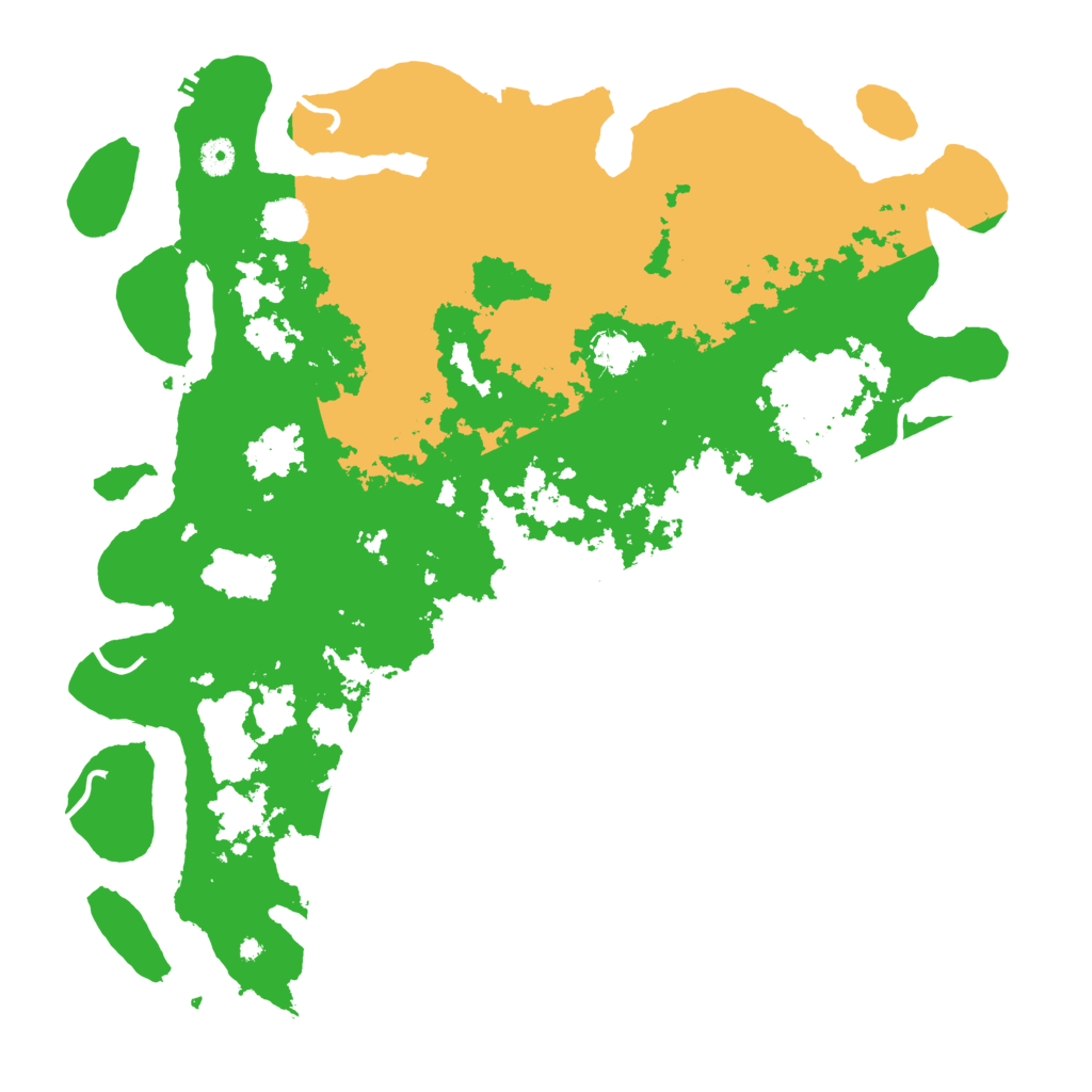Biome Rust Map: Procedural Map, Size: 4500, Seed: 660460815