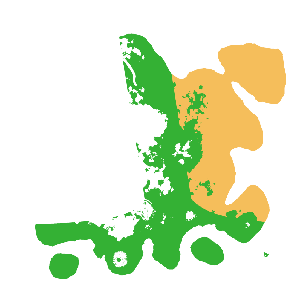 Biome Rust Map: Procedural Map, Size: 3000, Seed: 2547
