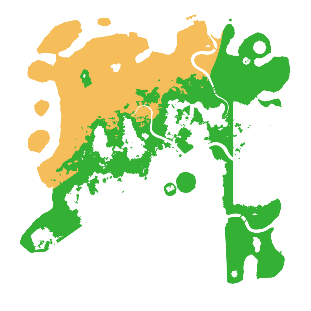 Biome Rust Map: Procedural Map, Size: 4250, Seed: 911837688