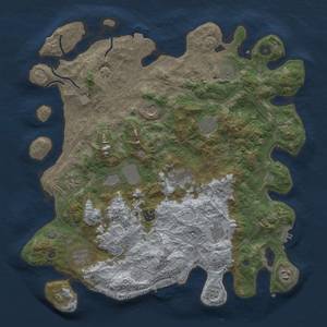 Thumbnail Rust Map: Procedural Map, Size: 4250, Seed: 911837688, 19 Monuments