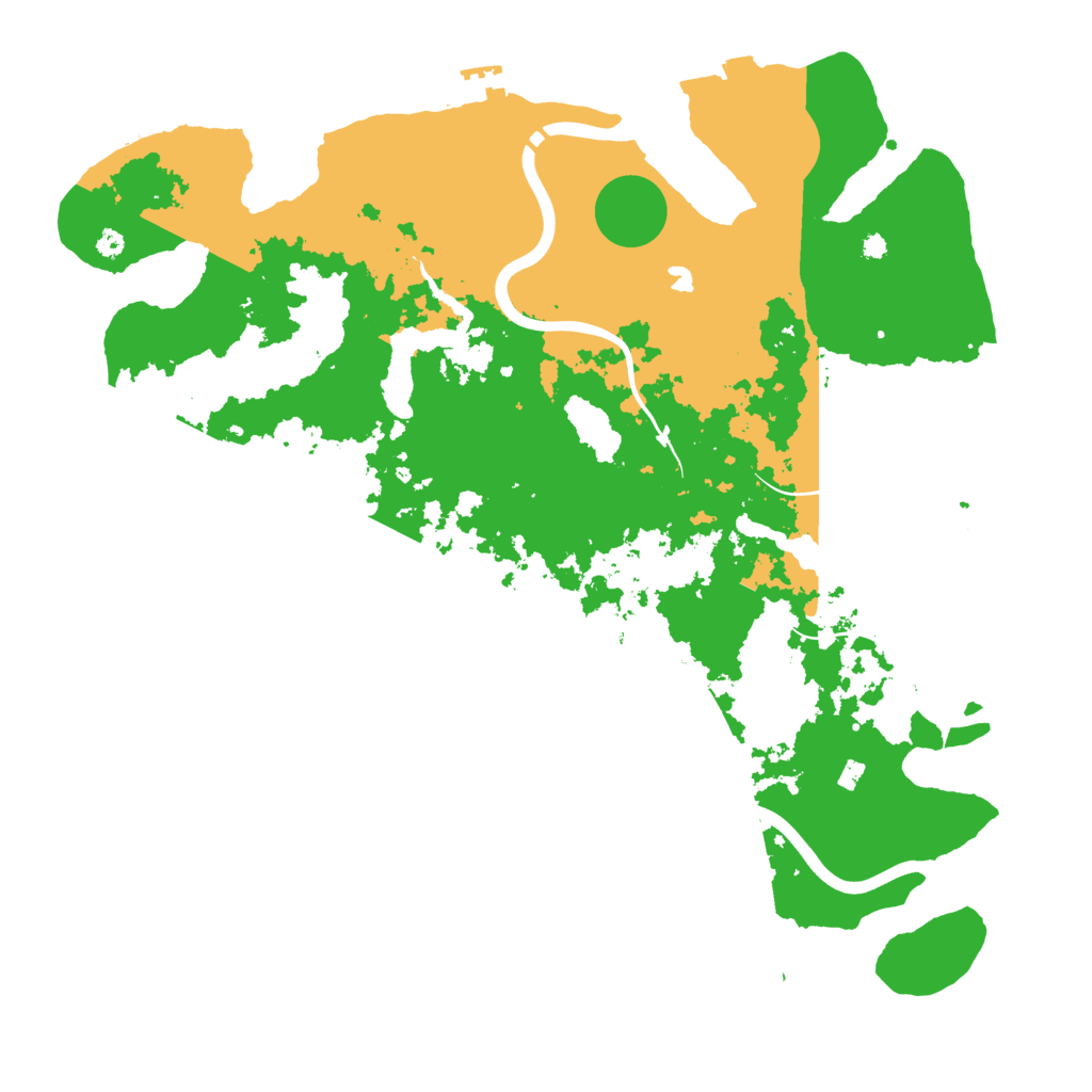 Biome Rust Map: Procedural Map, Size: 4000, Seed: 20240404
