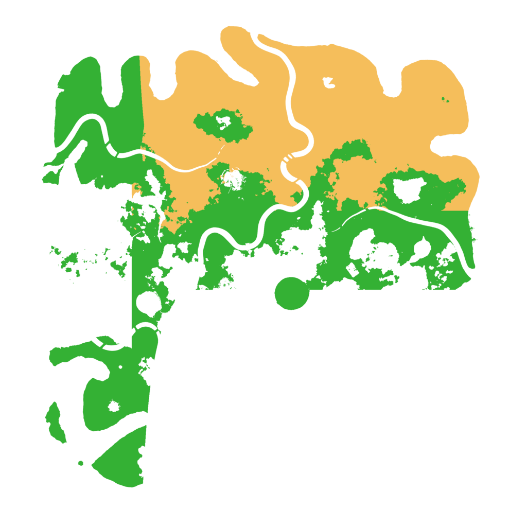 Biome Rust Map: Procedural Map, Size: 4250, Seed: 442024