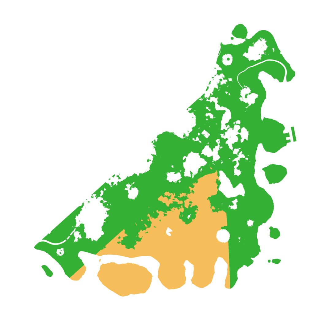 Biome Rust Map: Procedural Map, Size: 4250, Seed: 107127818