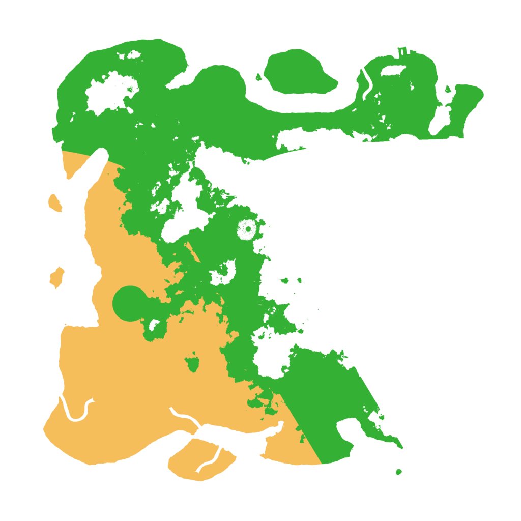 Biome Rust Map: Procedural Map, Size: 3850, Seed: 95500238