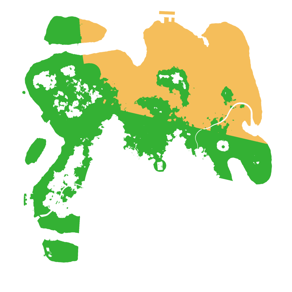 Biome Rust Map: Procedural Map, Size: 3750, Seed: 31996338