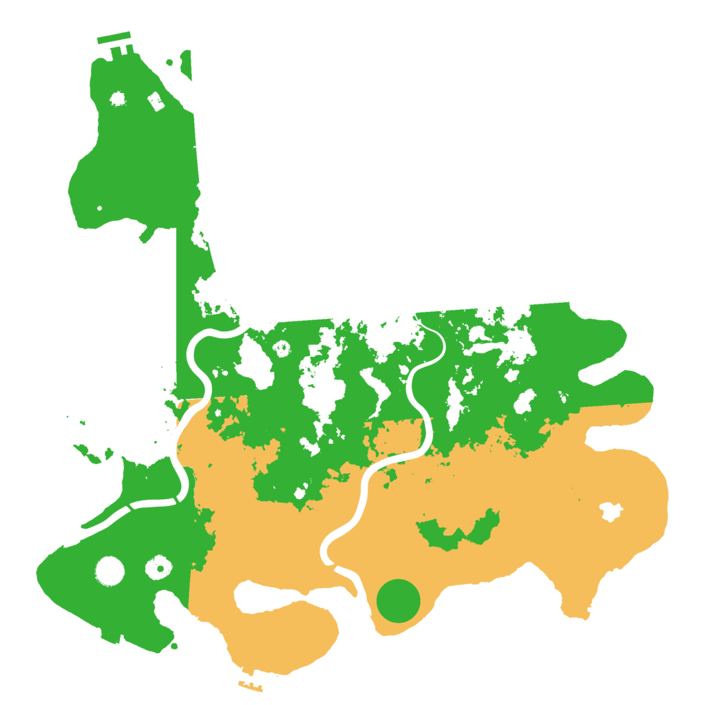 Biome Rust Map: Procedural Map, Size: 4250, Seed: 90375112