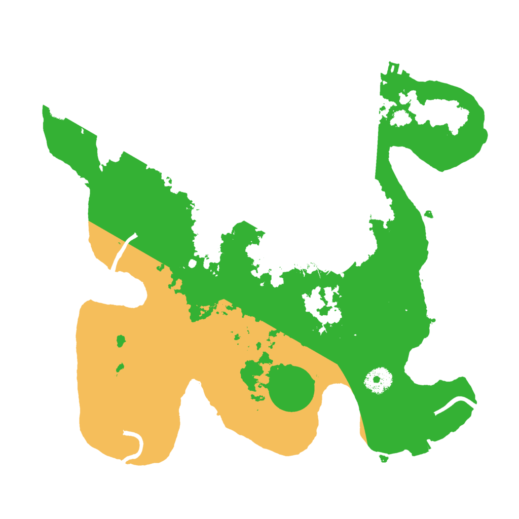 Biome Rust Map: Procedural Map, Size: 3000, Seed: 1576248