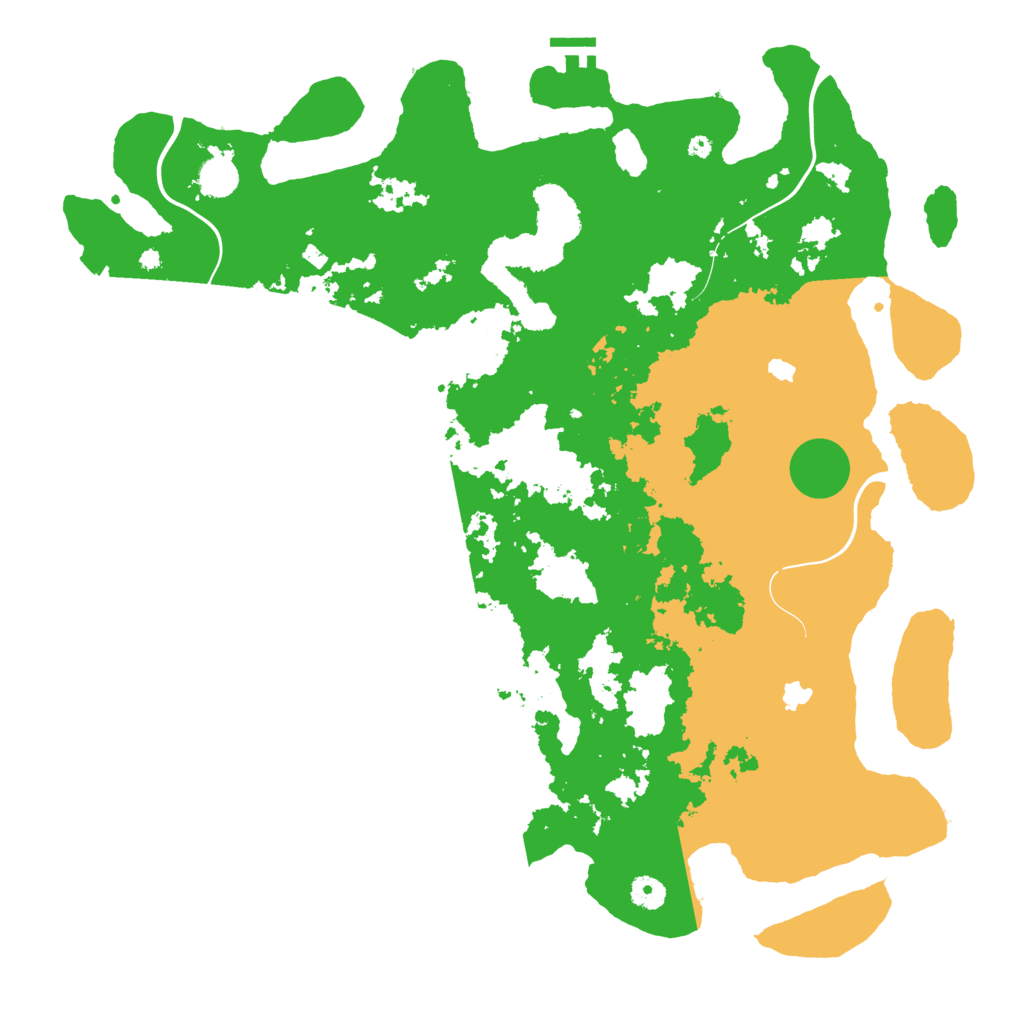 Biome Rust Map: Procedural Map, Size: 4500, Seed: 78852013
