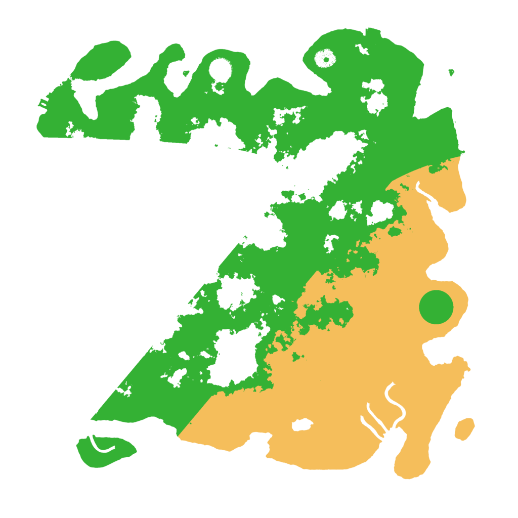 Biome Rust Map: Procedural Map, Size: 4000, Seed: 7841647