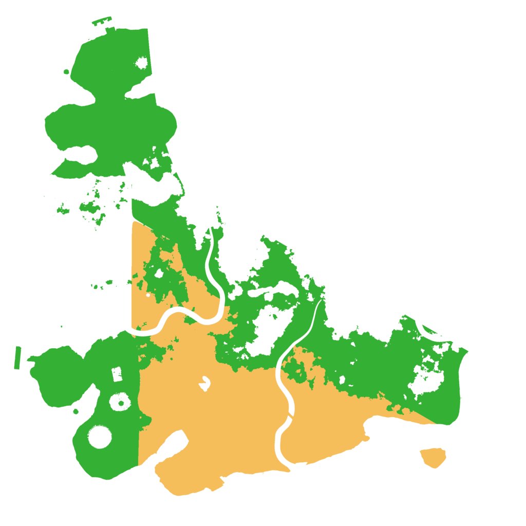 Biome Rust Map: Procedural Map, Size: 4000, Seed: 464095425